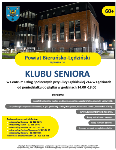 Zaproszenie do Klubu Seniora
